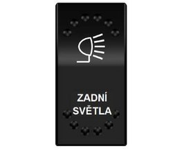 Rocker spínač ZADNÍ SVĚTLA 12/24V