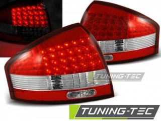 Světla zadní AUDI A6 97-04 RED WHITE LED