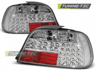 ZADNÍ SVĚTLA, LAMPY LED BMW E38, 1994-2001, ČIRÉ, CHROM 