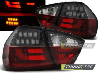 Světla zadní BMW E90 03.05-08.08 RED WHITE BLACK LED BAR
