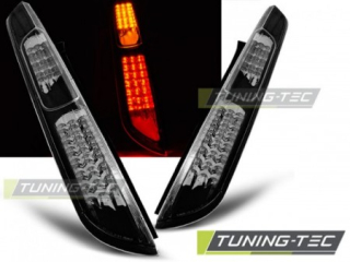 Světla zadní FORD FOCUS MK2 09.04-08 HB BLACK LED