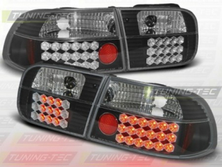 Světla zadní HONDA CIVIC 09.91-08.95 2D/4D BLACK LED