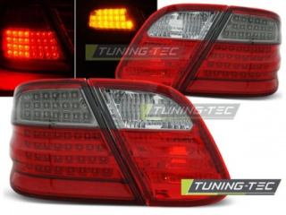 Světla zadní MERCEDES CLK W208 03.97-04.02 RED SMOKE LED