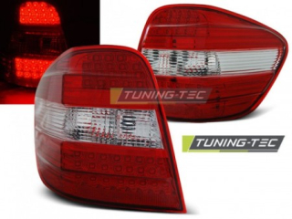 Světla zadní MERCEDES M-KLASA W164 05-08 RED WHITE LED