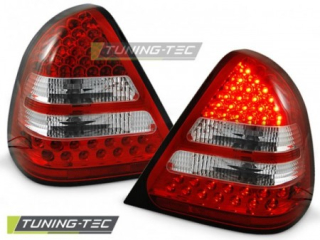 Světla zadní MERCEDES W202 C-KLASA 06.93-06.00 RED WHITE LED