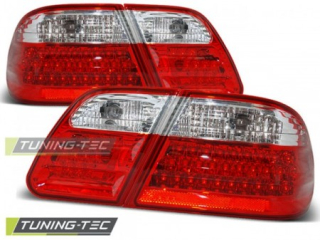 Světla zadní MERCEDES W210 95-03.02 RED WHITE LED