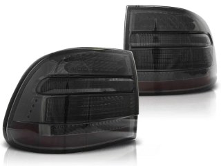 ZADNÍ, SVĚTLOMETY, SVĚTLA, LAMPY PORSCHE CAYENNE 02-06, LED KOUŘOVÉ