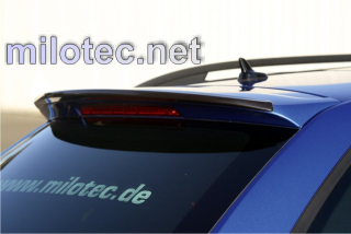 Převlek originálního spoileru RS, ABS černá metalíza, Škoda Octavia III.RS Combi