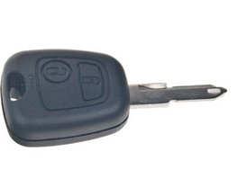 Náhradní obal klíče pro Peugeot, 2-tlačítkový, 48PG108