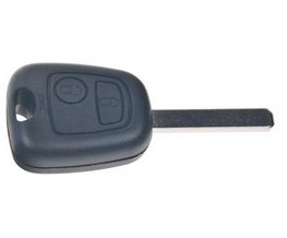Náhradní obal klíče pro Peugeot, 2-tlačítkový, 48PG109