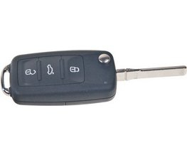 Náhr. klíč pro Škoda, VW, Audi, Seat, 3tl., 434MHz, 5K0 959 753AB