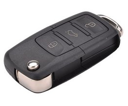 Náhr. klíč pro Škoda, VW, Audi, Seat, 3tl., 433MHz, 3T0 959 753L, 3T0 837 202L