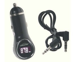 MP3/FM modulátor bezdrátový s USB/AUX vstup do CL, USB nabíječka