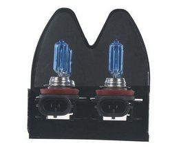 Halogen. žárovka 12V s paticí H9, Blue white 4300K