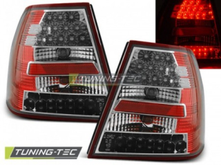 Světla zadní VW BORA 09.98-07.05 RED WHITE LED