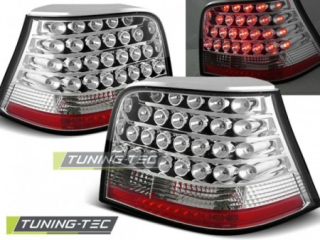 Světla zadní VW GOLF 4 09.97-09.03 CHROME LED