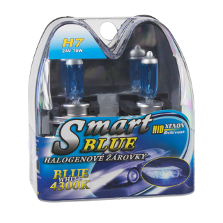 Halogen. žárovka 24V s paticí H7, Blue white 4300K