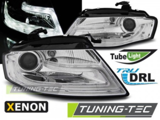 Světla přední AUDI A4 B8 04.08-11 TRU DRL CHROME HID XENON