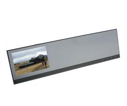 LCD monitor 4,3" na zrcátko s DVR kamerou,GPS + zadní kamera