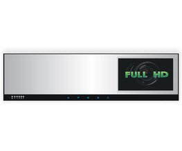 LCD monitor 4,3" na zrcátko s FULL HD DVR kamerou
