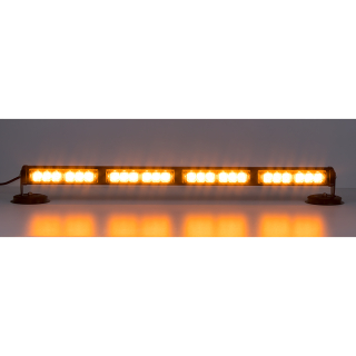 LED světelná alej, 24x 1W LED, oranžová 645mm