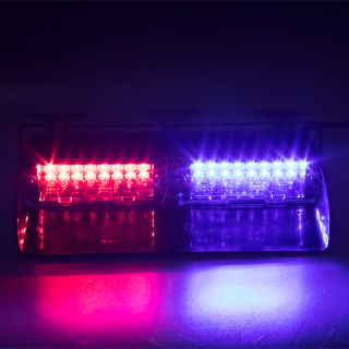 PREDATOR LED vnitřní, 16x LED 1W, 12V, modro-červený