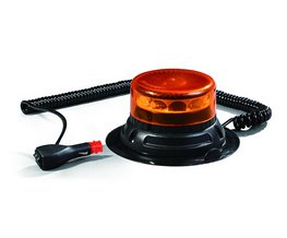 PROFI LED maják 12-24V 12x3W oranžový magnet ECE R65 133x76mm