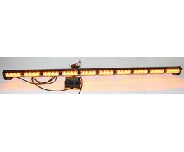 LED alej voděodolná (IP66) 12-24V, 40x LED 1W, oranžová 1200mm