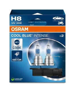 Žárovky H8 Osram Cool Blue Intense 4800K (DUO BOX 2 ks)