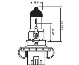 OSRAM 12V H13 60/55W standard (1ks)