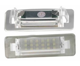 LED osvětlení SPZ do vozu Mercedes W210 4D Sedan, W202 4D Sedan Facelift