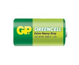 Baterie GP R14 (C, malé mono), 1,5V