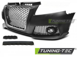Nárazník přední AUDI A3 08-12 RS STYLE CHROME BLACK