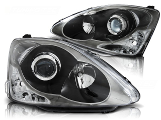 Přední světlomety, světla, lampy Honda Civic, 2004-2006 hatchback black
