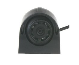 Kamera 4PIN CCD SHARP s IR, metal, vnější boční