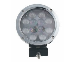 LED 12x5W prac.světlo, 9-32V, kulaté 180mm, homologace