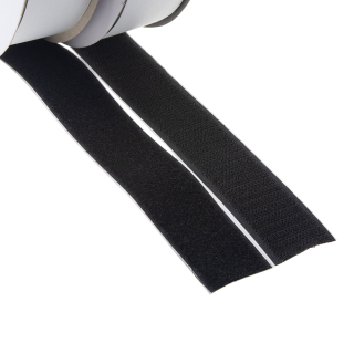 Suchý zip samolepící, SET smyčky+háčky 30mm x 25m