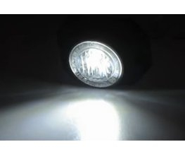 PROFI výstražné LED světlo vnější, 12-24V, bílé, ECE R65