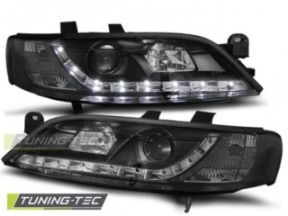 Přední světlomety, světla, lampy Opel Vectra B, 1995-1998, LED Daylight, černé black