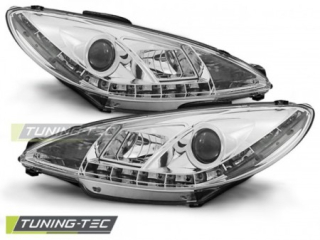 Světla přední PEUGEOT 206 10.98-02 DAYLIGHT CHROME