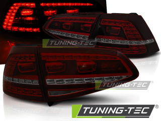 Zadní světla VW Golf VII 13- htb.- kouřové/červené LED GTI LOOK