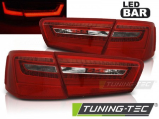 Světla zadní AUDI A6 C7 11-10.14 RED WHITE LED