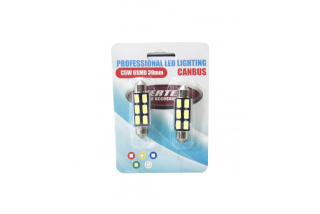LED žárovka sufit 6SMD 39mm CANBUS