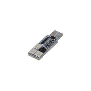 LED žárovky T10 RGB, 12V, 6LED/5050SMD