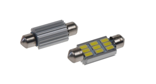 LED sufit (39mm) bílá, 12V, 9SMD 3W