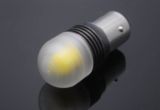LED BA15s bílá, 12V, LED 1x3D 9W