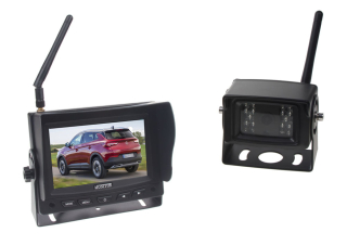 SET bezdrátový digitální kamerový systém / 1 x 4pin s monitorem 5"