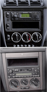 2DIN redukce pro VW Golf IV, Lupo, Passat, Seat