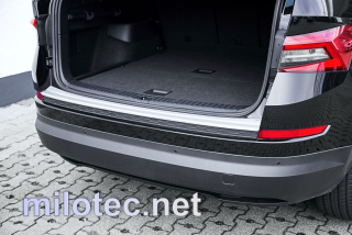 Práh pátých dveří - krátká hrana, ABS-stříbrný, Škoda Kodiaq