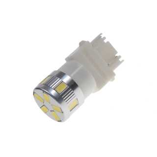 LED ŽÁROVKA T20 (3157) bílá, 12-24V, 11LED/5730SMD